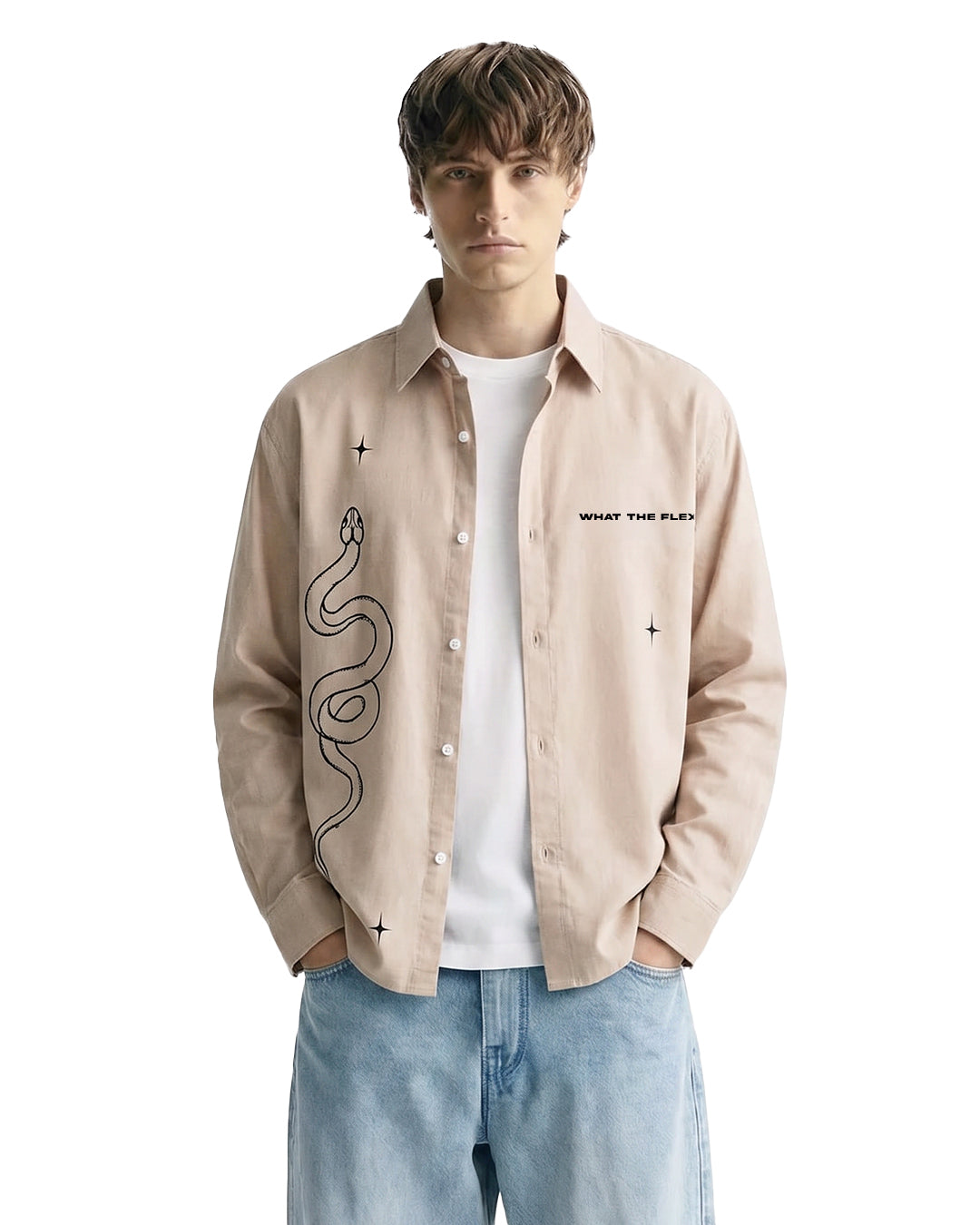 Culture Linen Full Sleeves Shirt