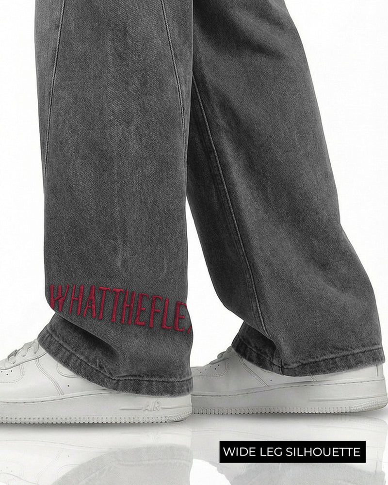 Cypher Grey Baggy Jeans