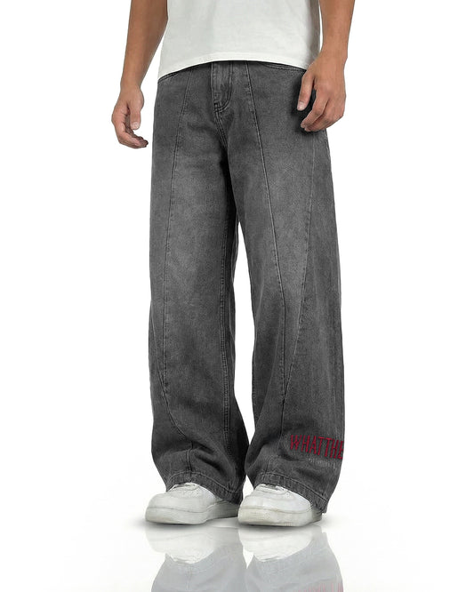 Cypher Grey Baggy Jeans