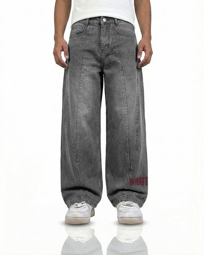 Cypher Grey Baggy Jeans