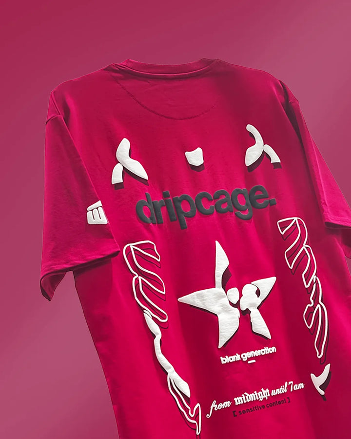 Clarice | Large washed oversized t-shirt with a crew neck and dropped shoulders main image 1