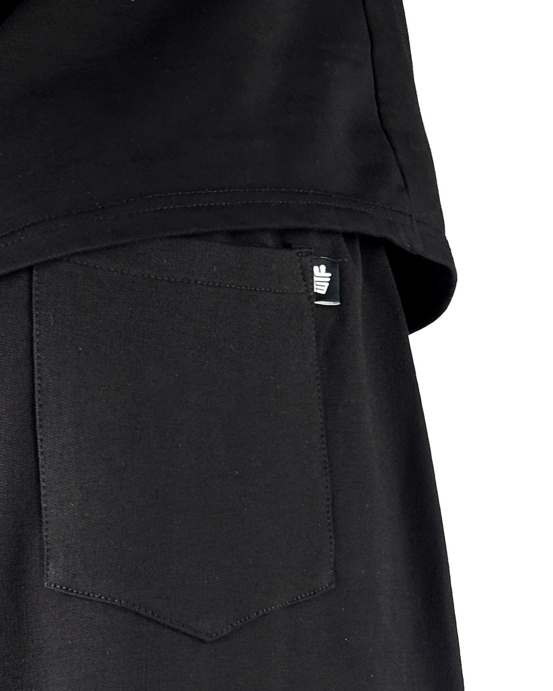 Black Dropout Sweatpants
