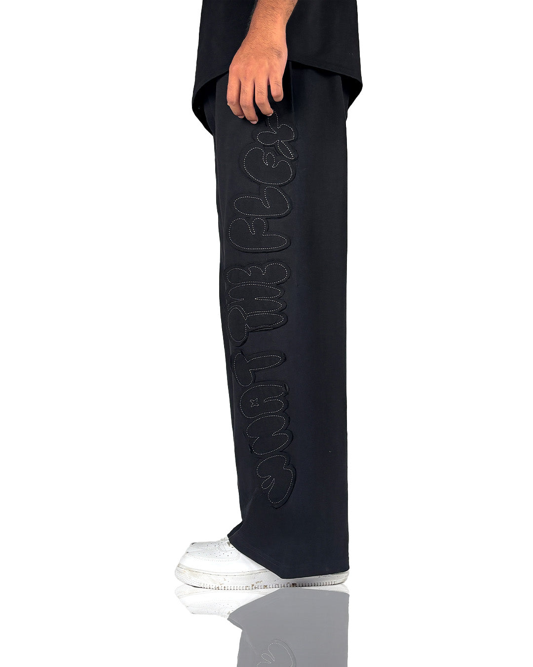 Black Dropout Sweatpants