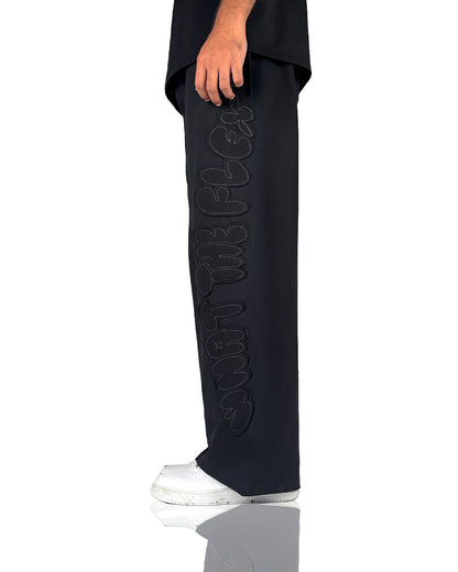 Black Dropout Sweatpants
