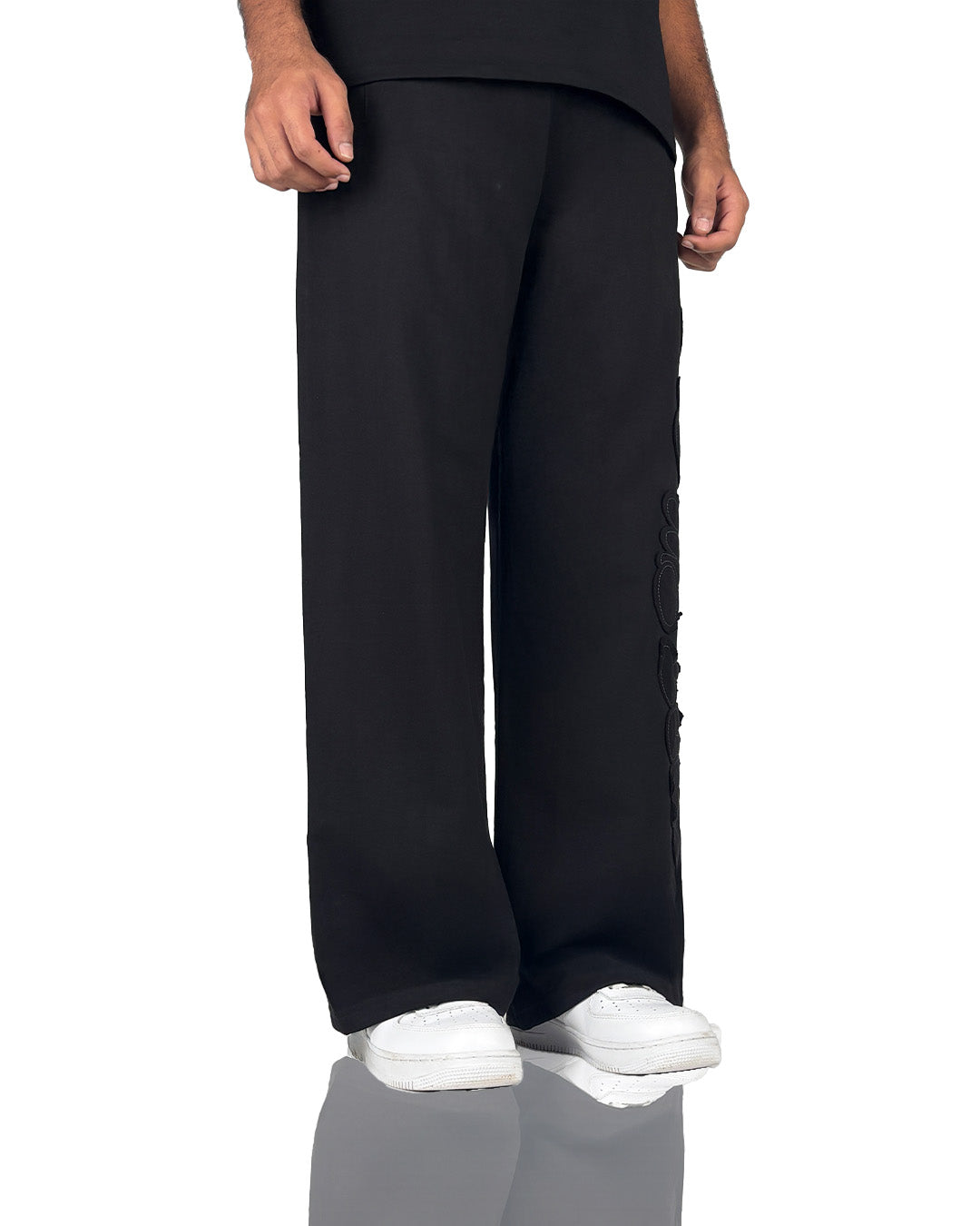 Black Dropout Sweatpants