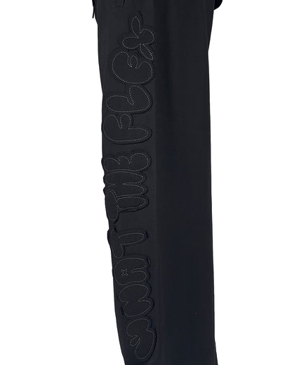 Black Dropout Sweatpants