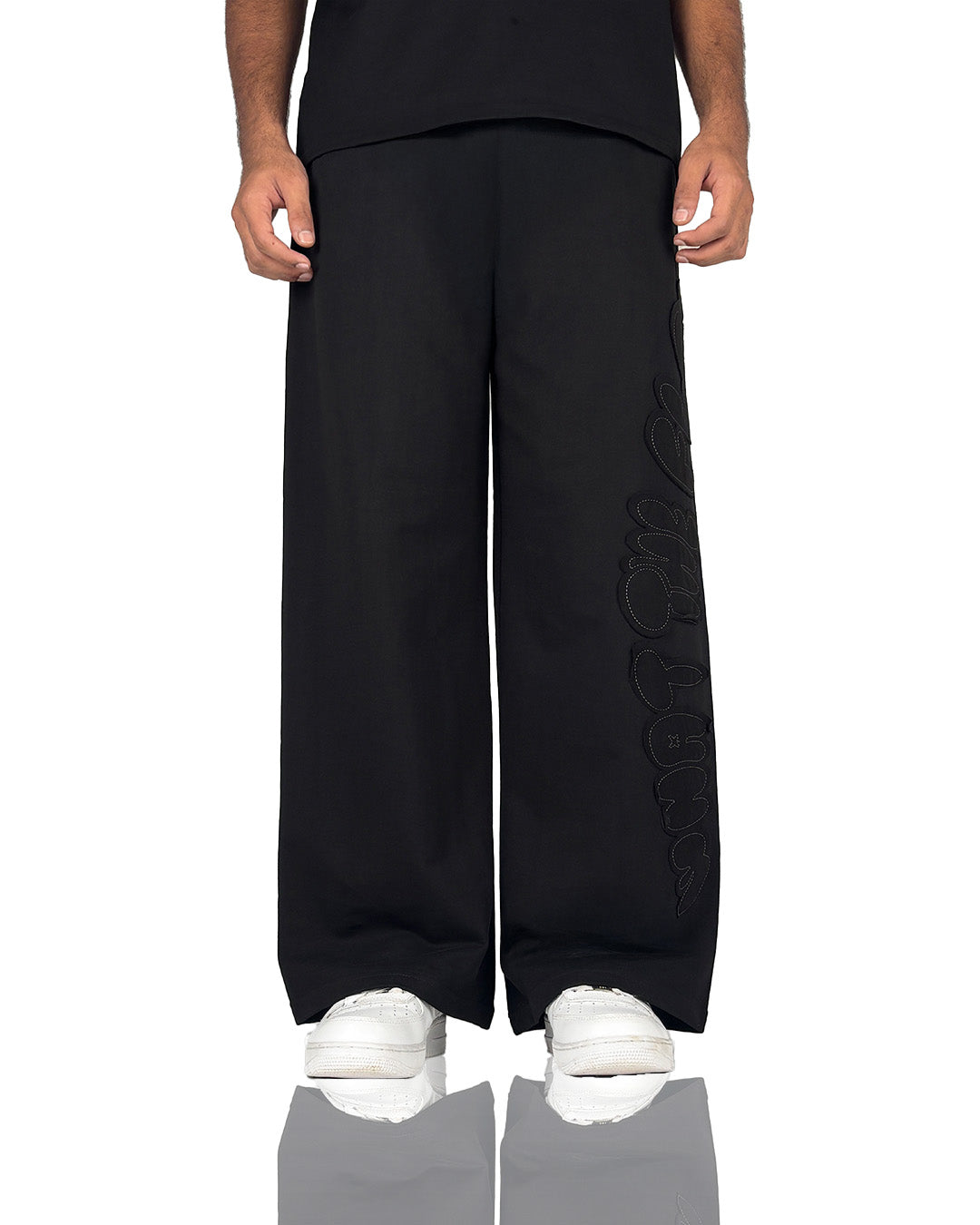 Black Dropout Sweatpants