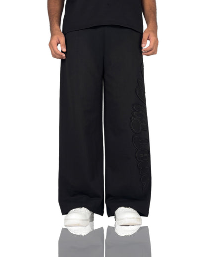 Black Dropout Sweatpants