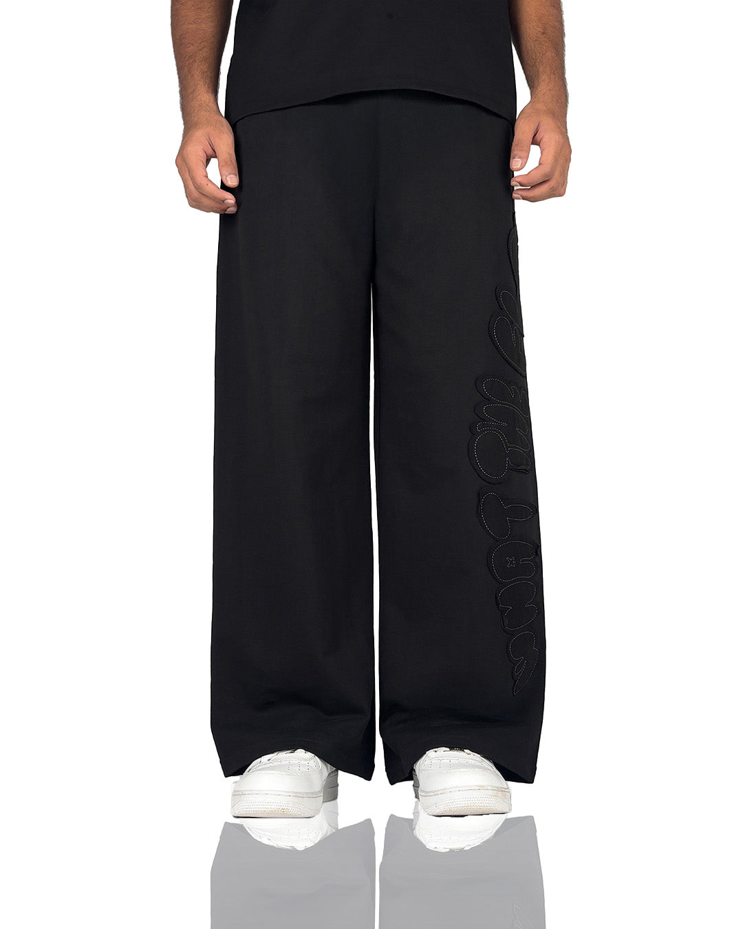 Black Dropout Sweatpants