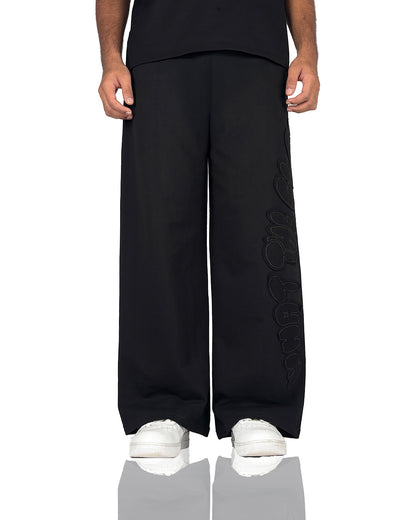 Black Dropout Sweatpants