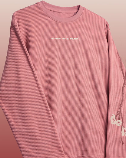 Floral Myth Full Sleeves Ribbed T-Shirt