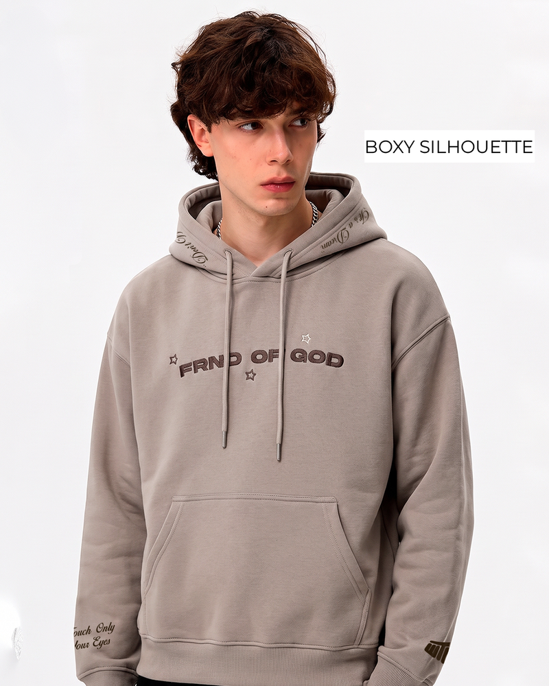 Foreign Lands Boxy-Fit Hoodie