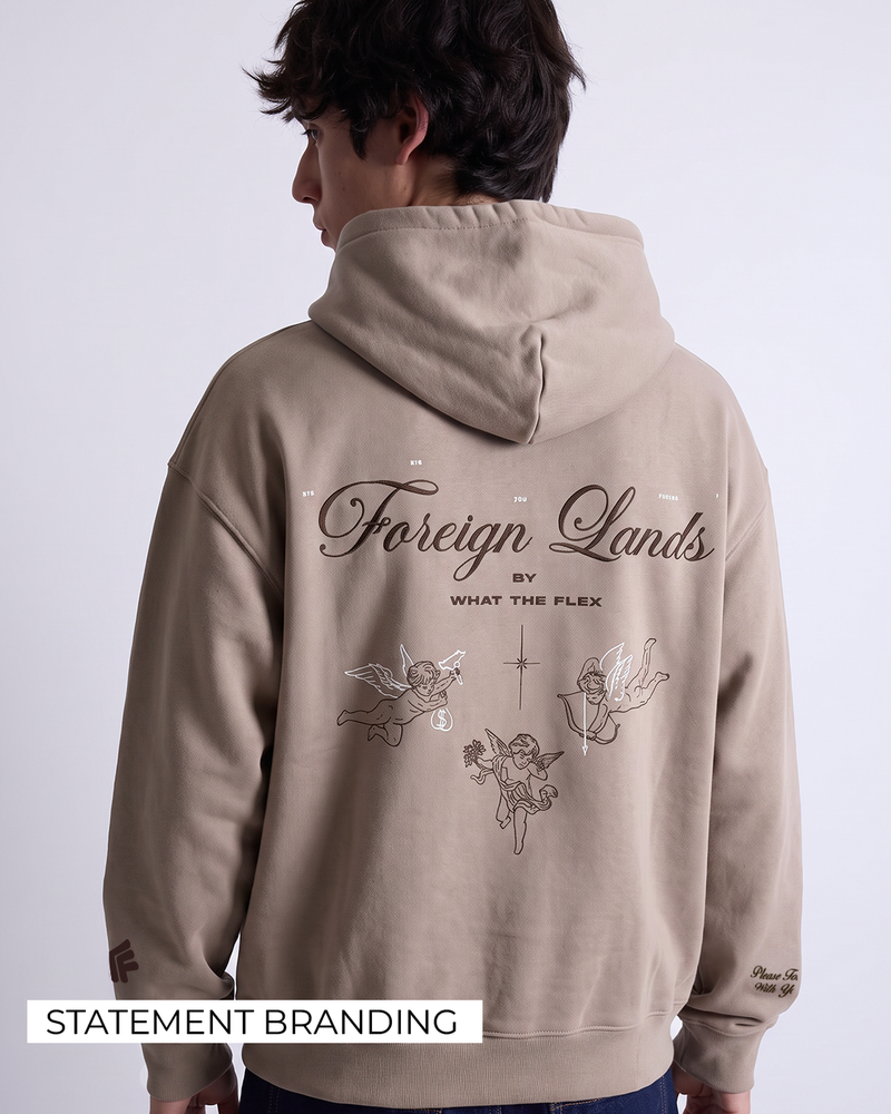 Foreign Lands Boxy-Fit Hoodie
