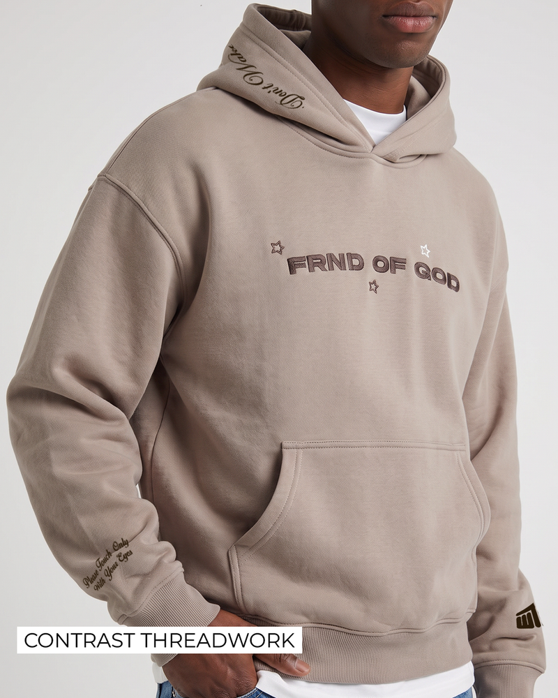 Foreign Lands Boxy-Fit Hoodie