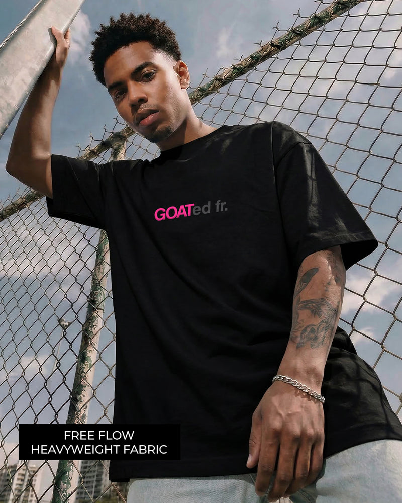 Goat Breakfast Black Heavyweight T-shirt