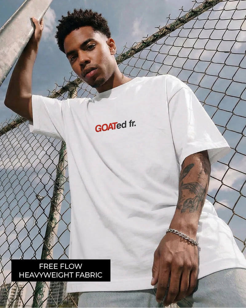 Goat Overnight Heavyweight White T-shirt