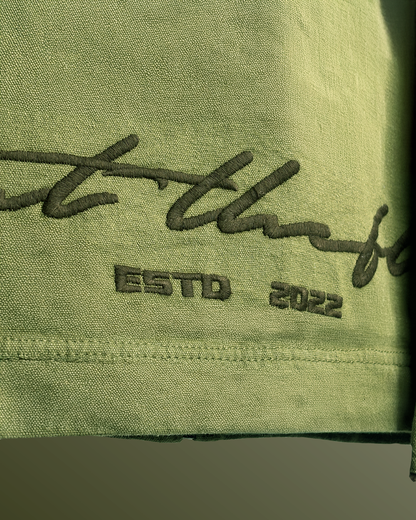 Elite Olive Corduroy Denim Jacket