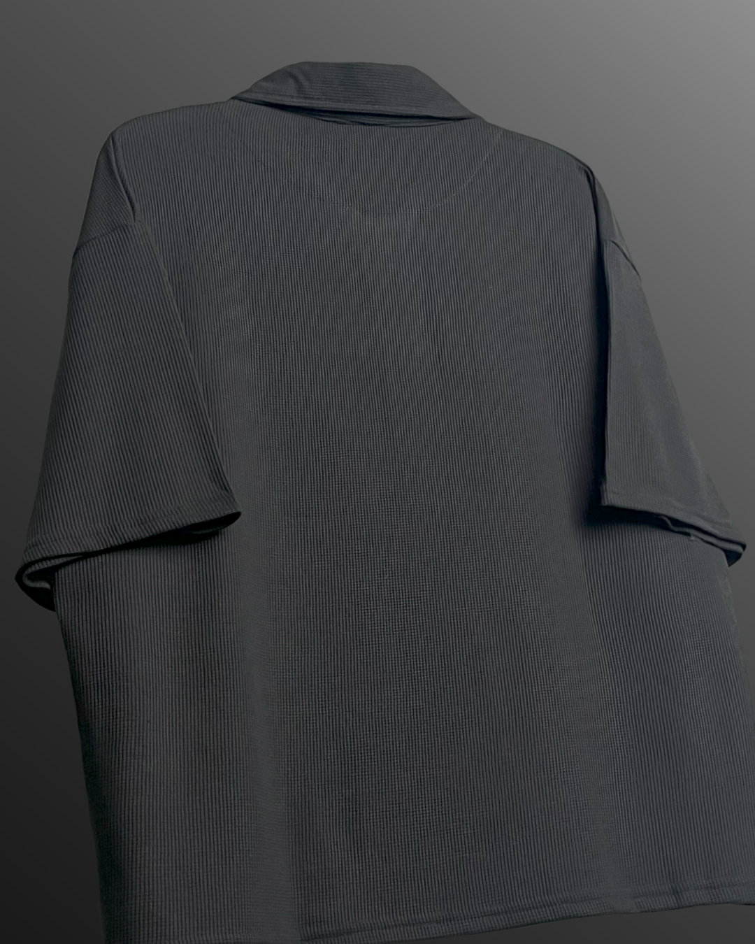 Grey Polo With Zip