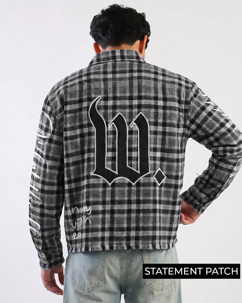 Villain Era Plaid Checks Shirt