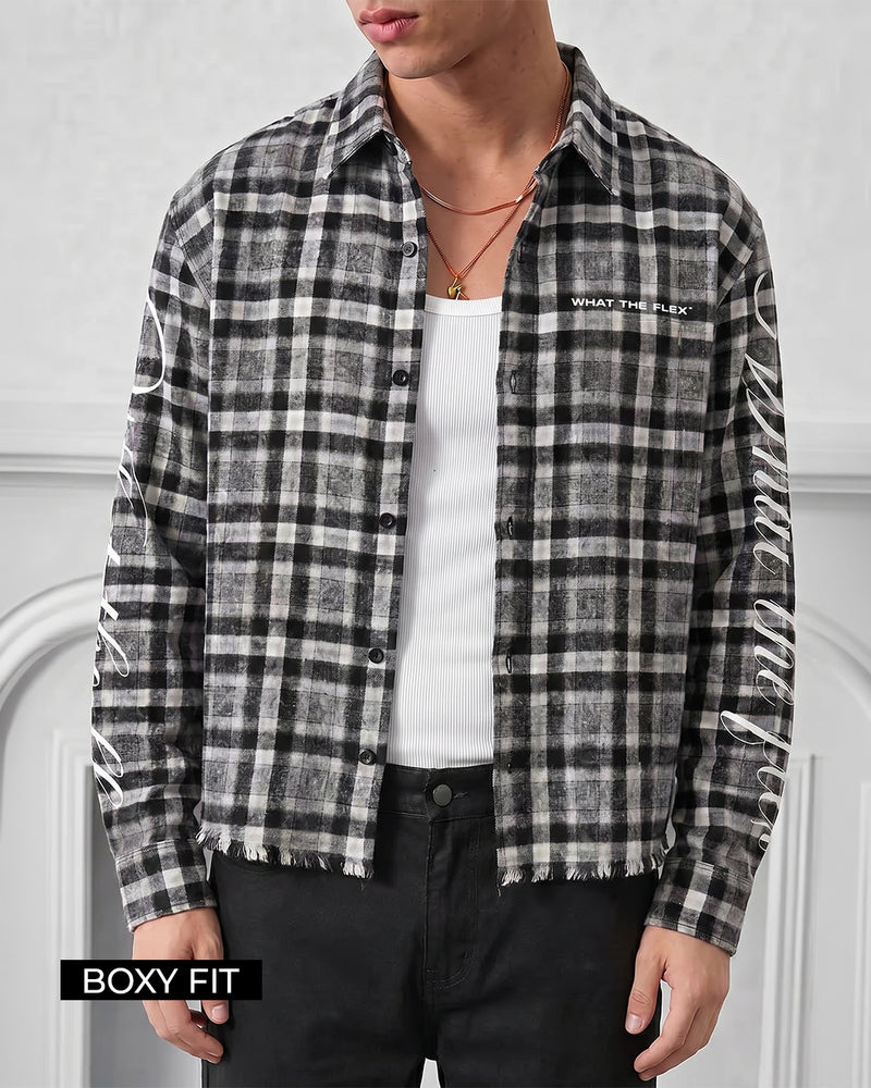 Villain Era Plaid Checks Shirt