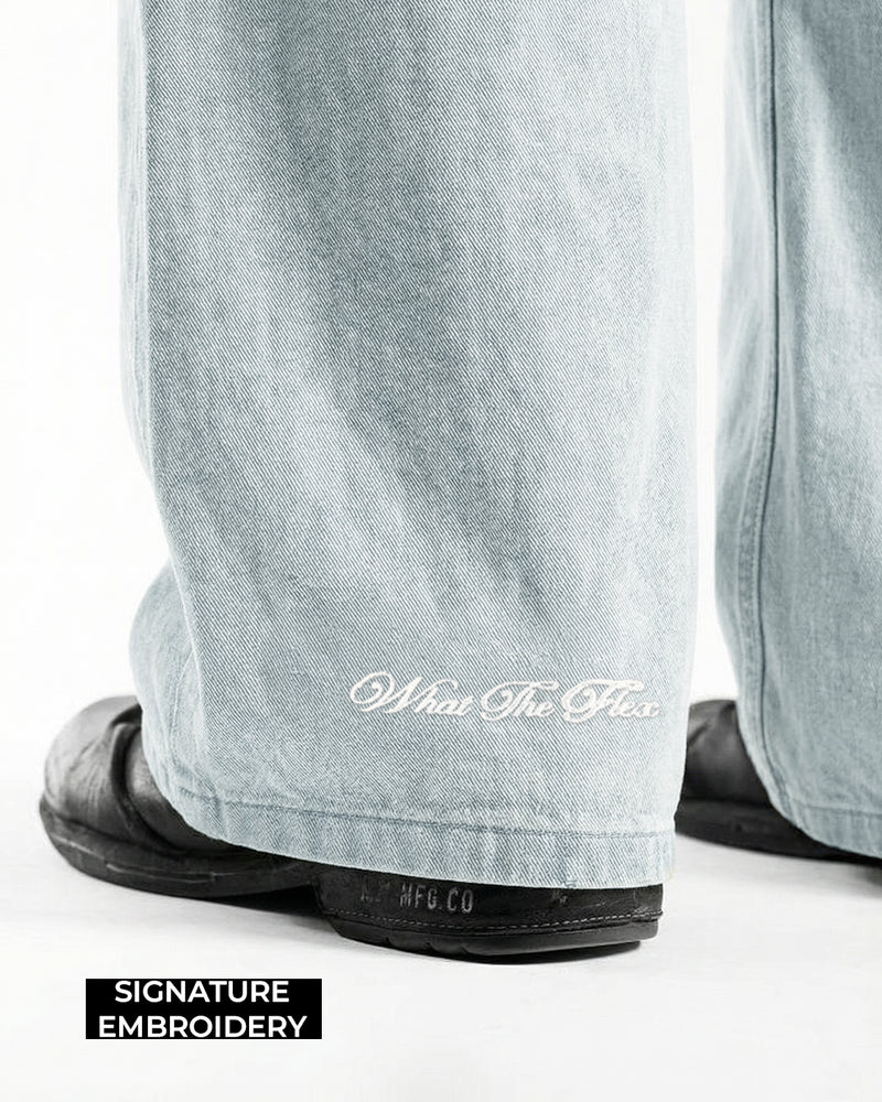 Horizon Blue Baggy Jeans