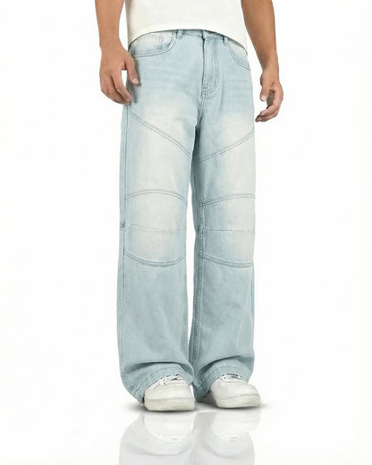 Horizon Blue Baggy Jeans