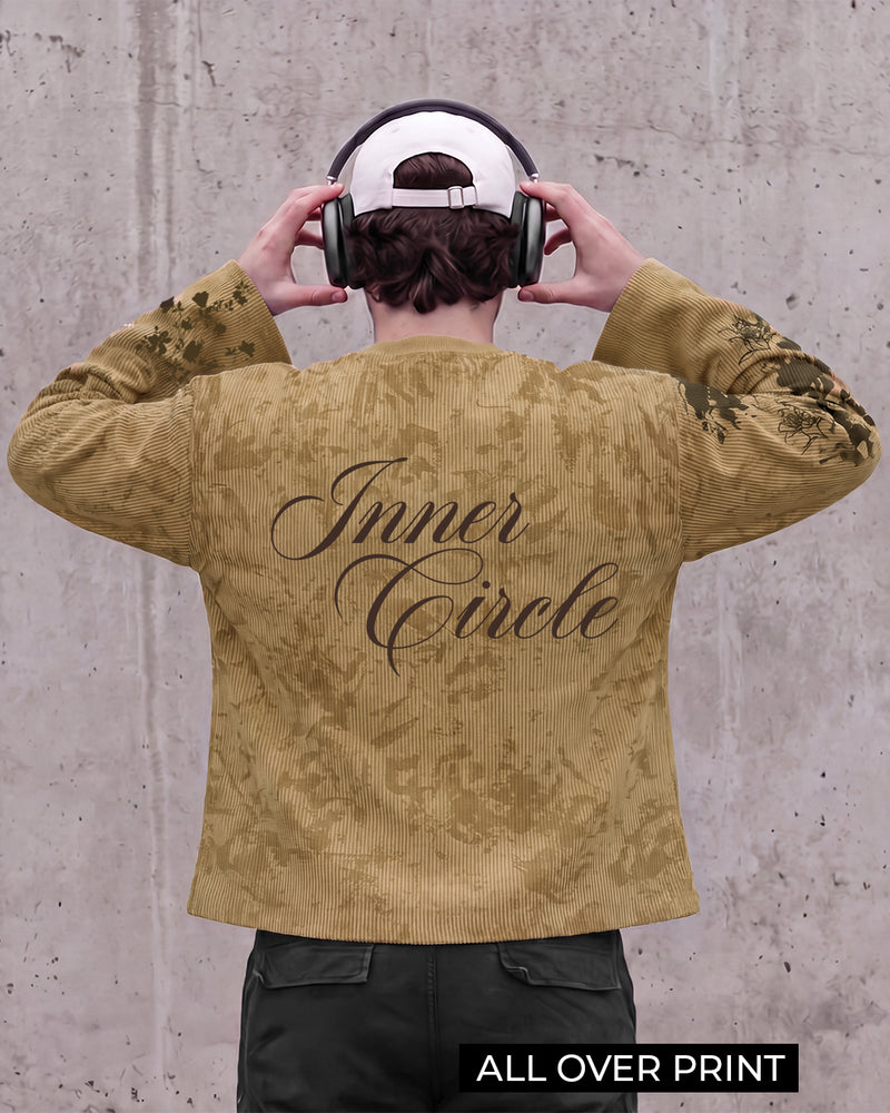 Inner Circle Full Sleeves Ribbed T-Shirt
