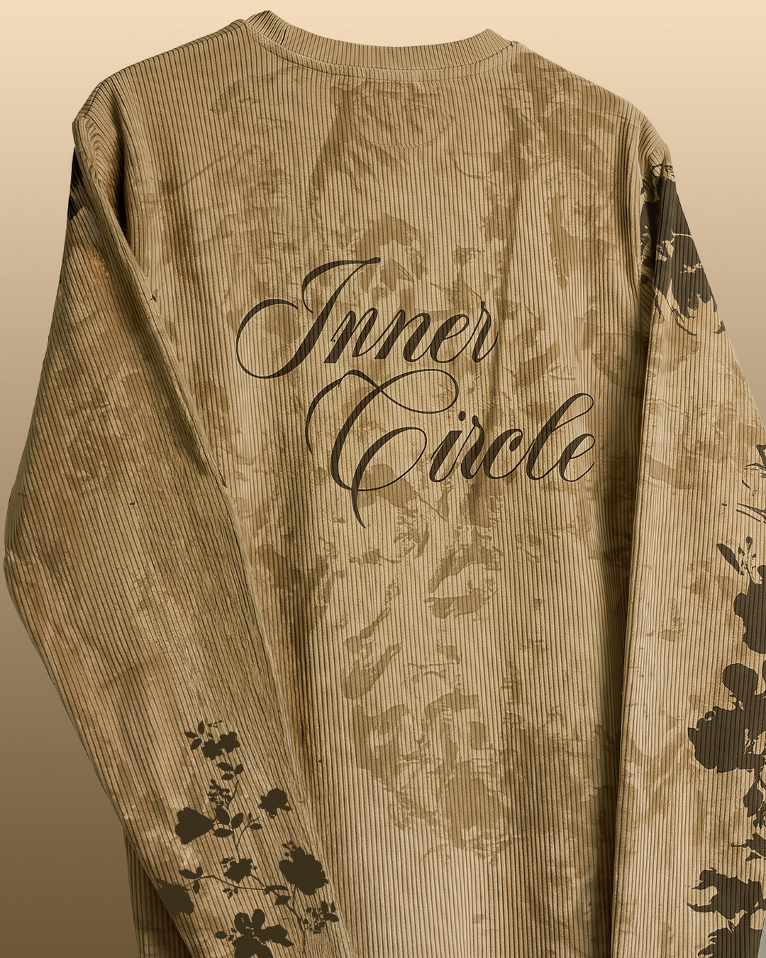Inner Circle Full Sleeves Ribbed T-Shirt