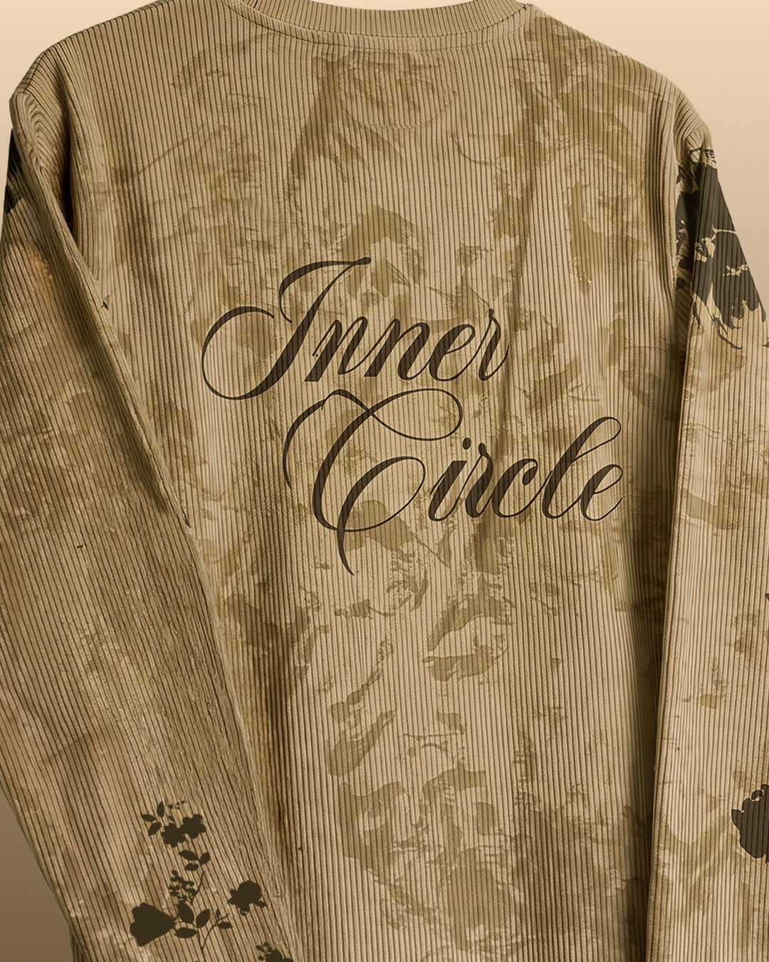 Inner Circle Full Sleeves Ribbed T-Shirt