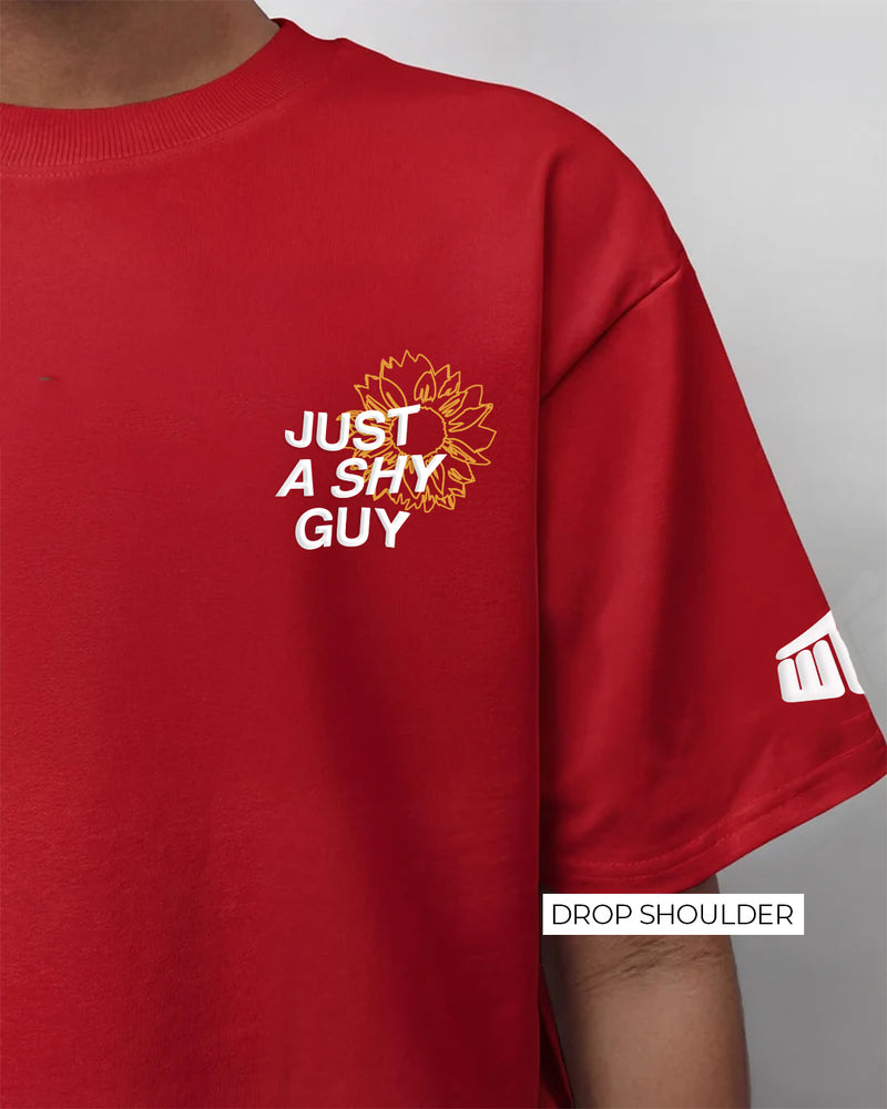 Just A Shy Guy Boxy-Fit T-Shirt
