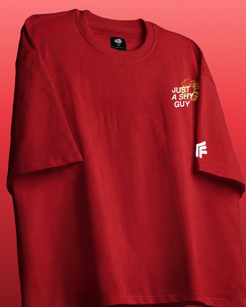 Just A Shy Guy Boxy-Fit T-Shirt