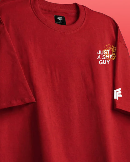 Just A Shy Guy Boxy-Fit T-Shirt