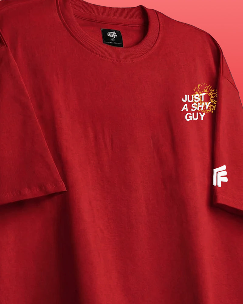 Just A Shy Guy Boxy-Fit T-Shirt