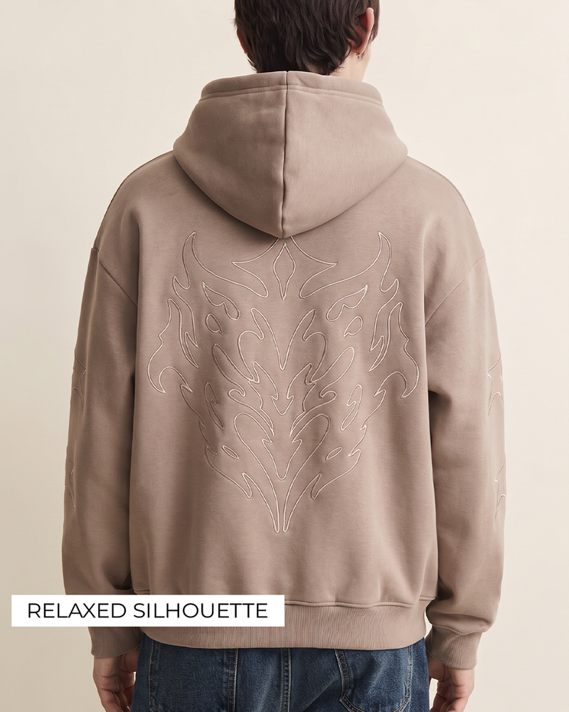 Knight Pattern Hoodie