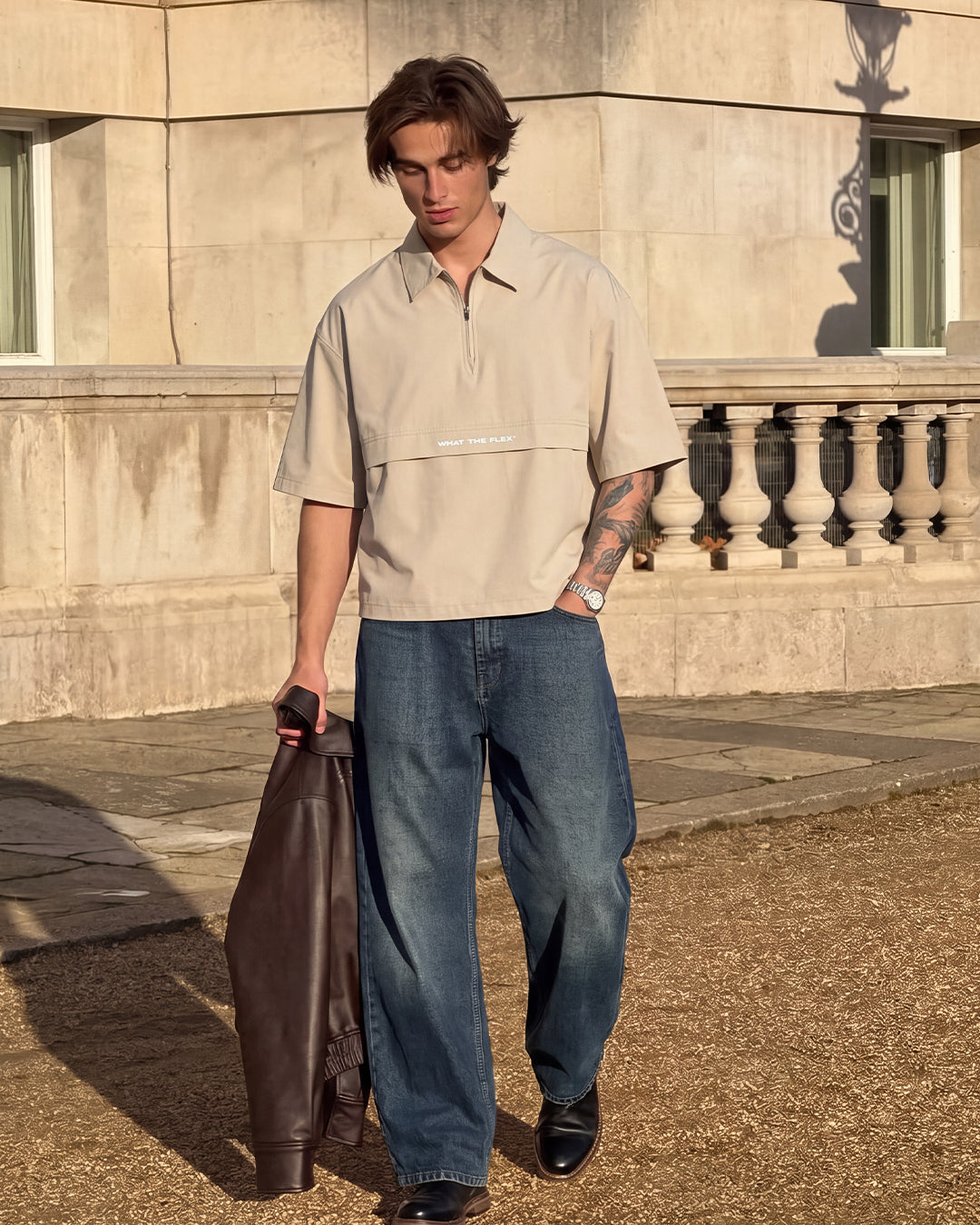 Beige Locally Sourced Air Polo