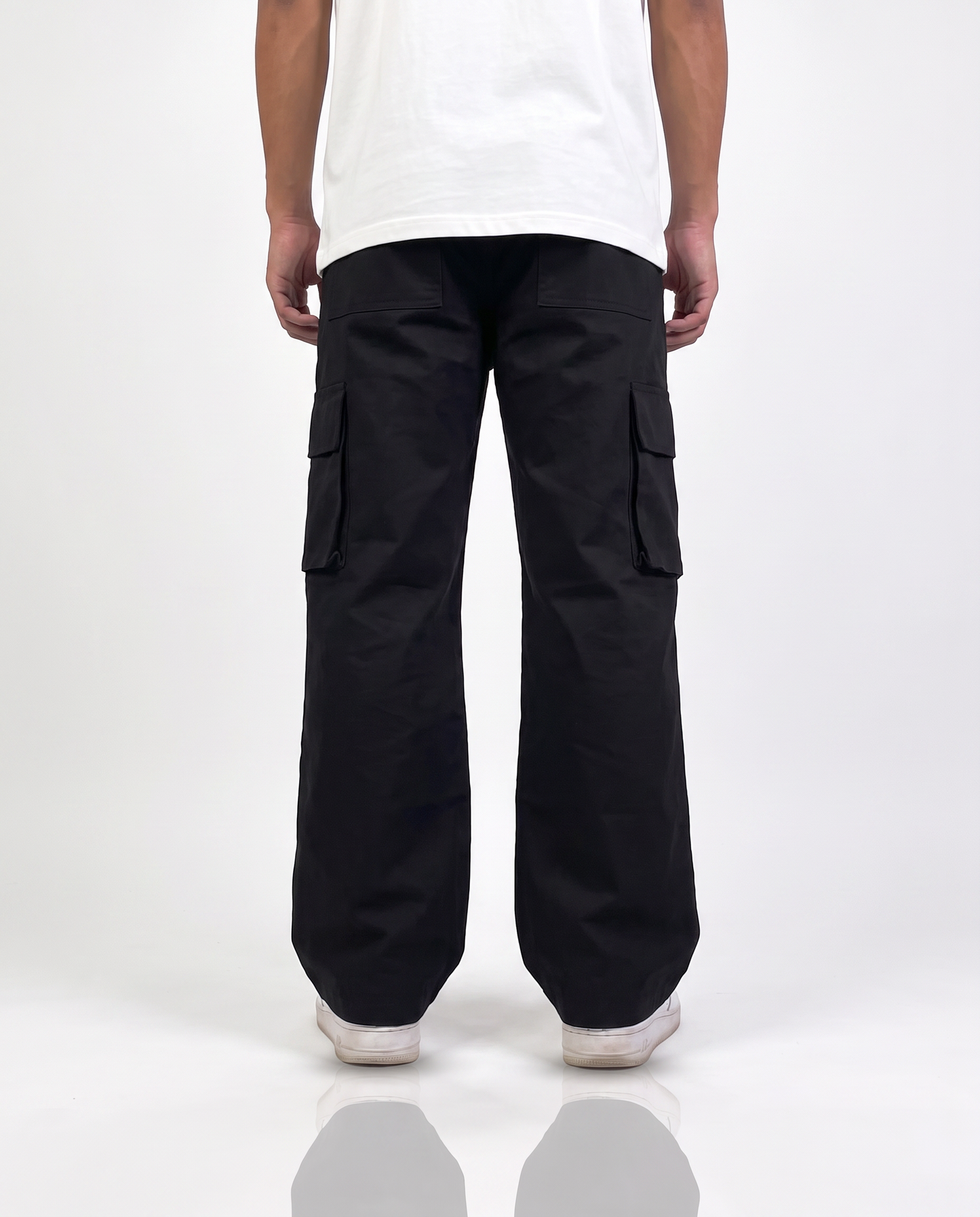 Black 12 Pocket Cargo Pants - Exclusive