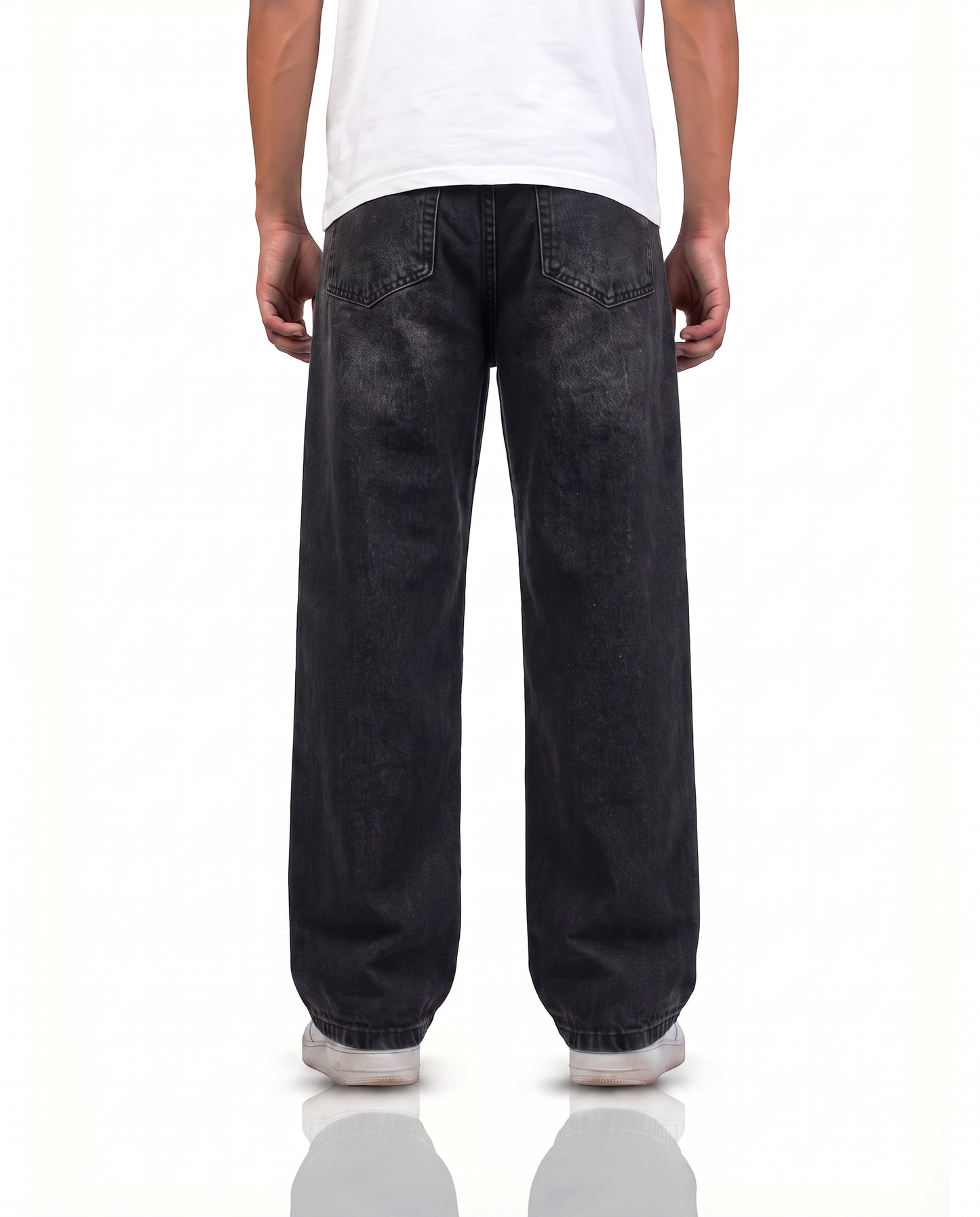 Black Denim Oversized  Jeans