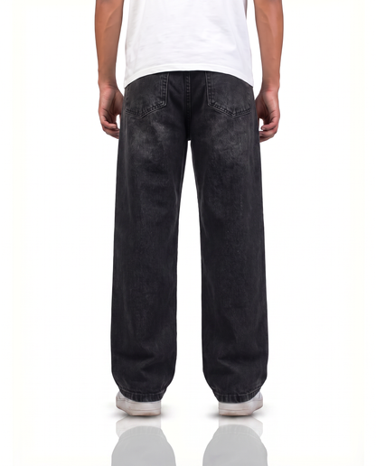 Black Denim Oversized  Jeans