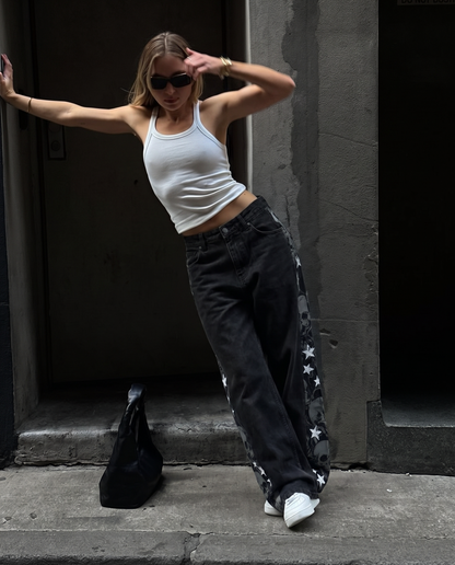Hell Shell Baggy Jeans Women