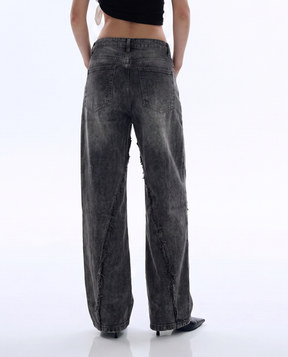 Feral Structured Baggy Jeans For Women.