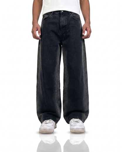Black Denim Oversized  Jeans
