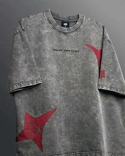 Maximus Travis Scott Acid Wash Boxy-Fit T-shirt