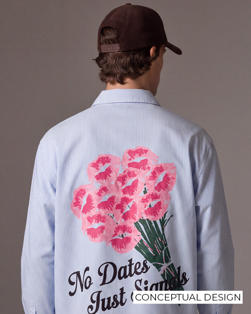 No Date Full Sleeve Stripe Shirt