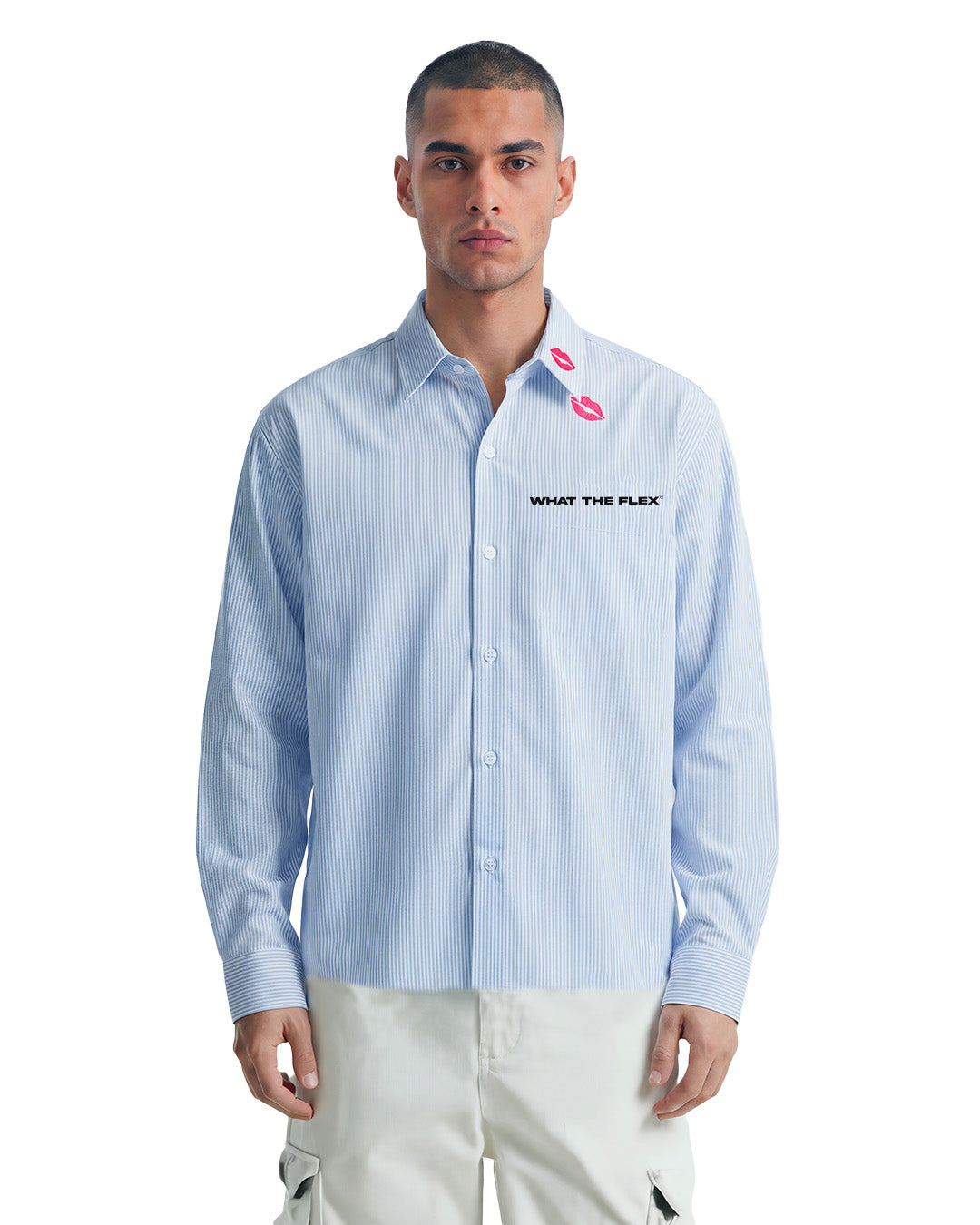 No Date Full Sleeve Stripe Shirt