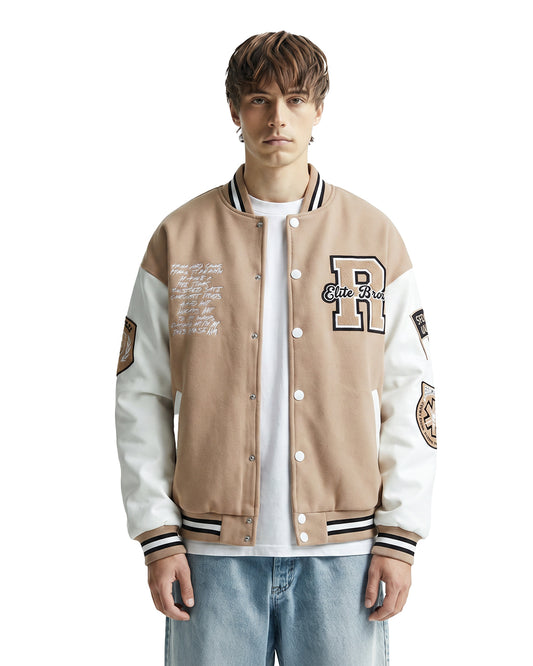 Not A Bad Influence Varsity Jacket