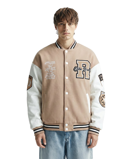 Not A Bad Influence Varsity Jacket