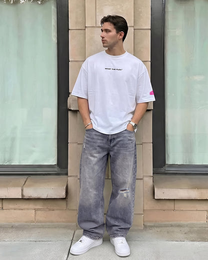 Ocean Fade Baggy Denim Jeans