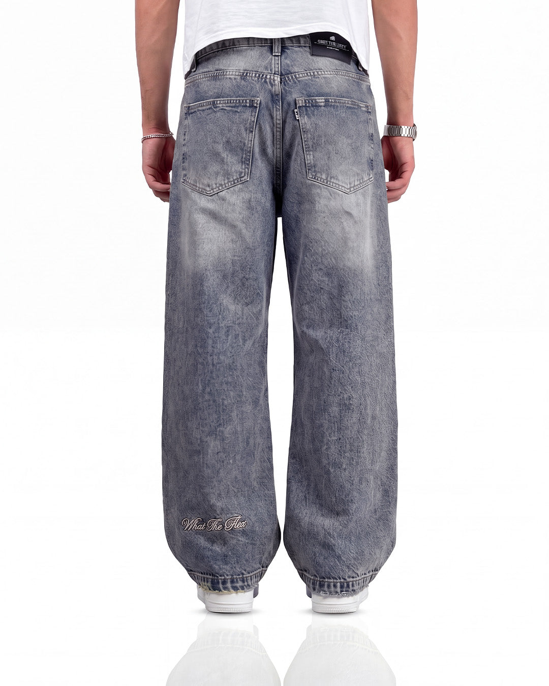 Ocean Fade Baggy Denim Jeans