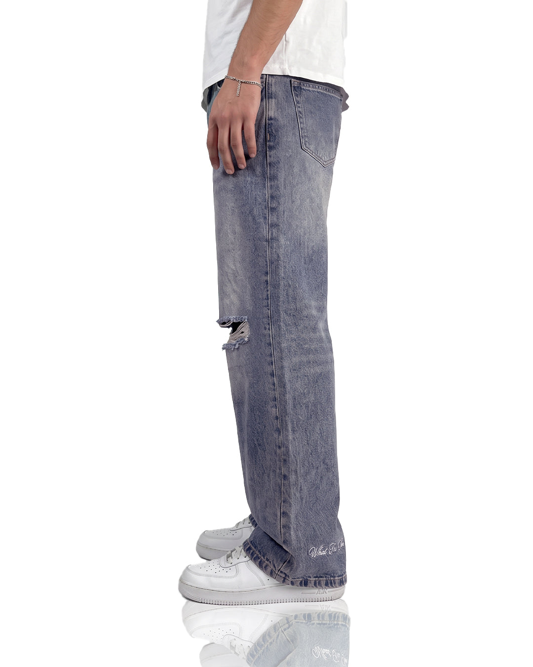 Ocean Fade Baggy Denim Jeans