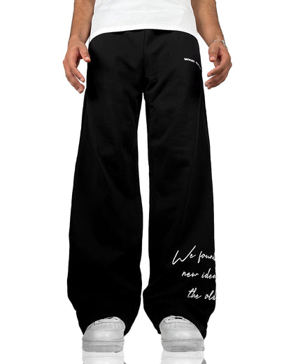 Old World Black Essential Pants